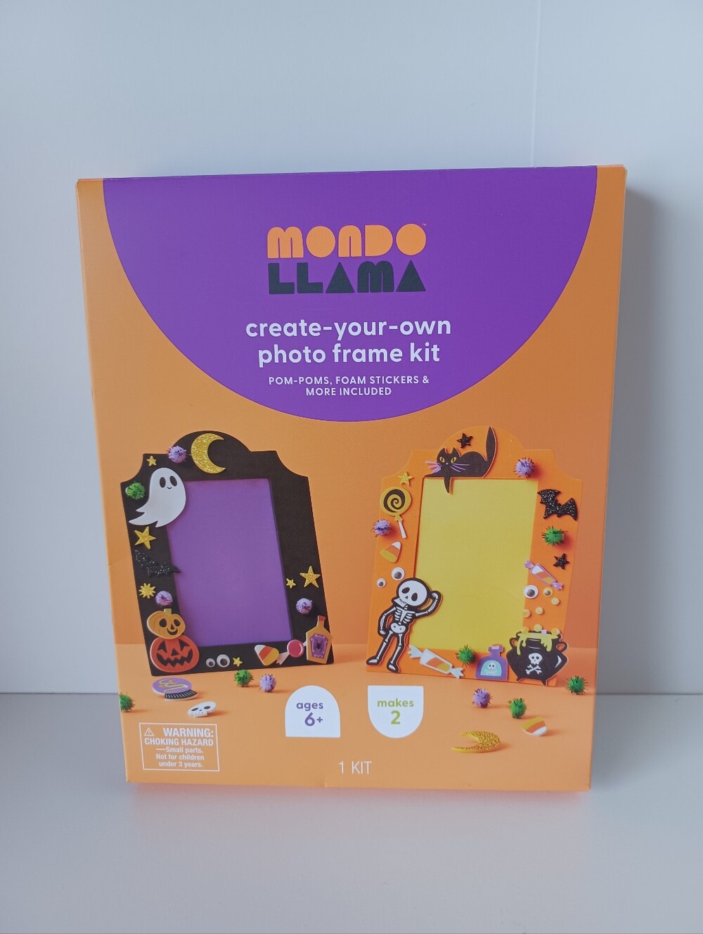 Mondo Llama Create Your Own Photo Frame Kit Halloween Picture Frames Craft